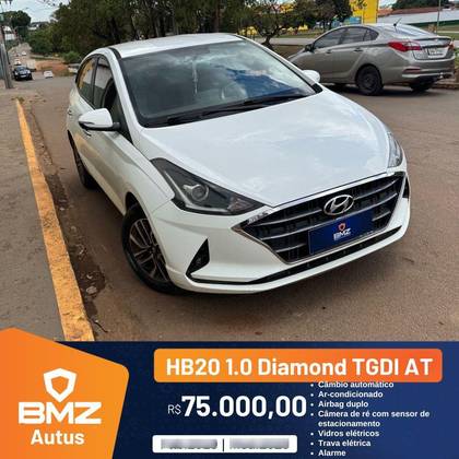 HYUNDAI HB20 1.0 TGDI FLEX DIAMOND AUTOMÁTICO